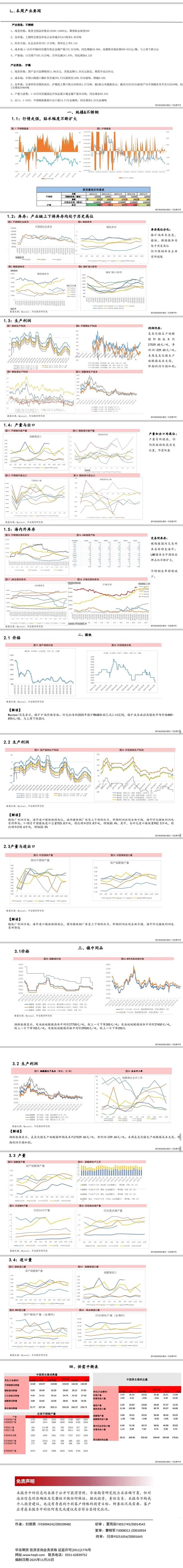 不锈钢/沪镍：跌破支撑，前方如何？(图1)