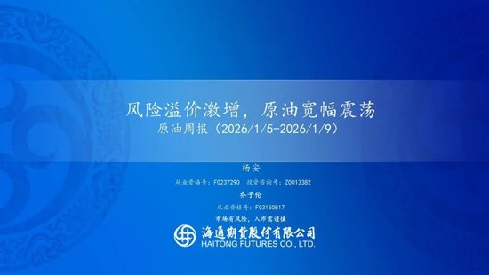 原油周报：风险溢价激增，原油宽幅震荡(图1)